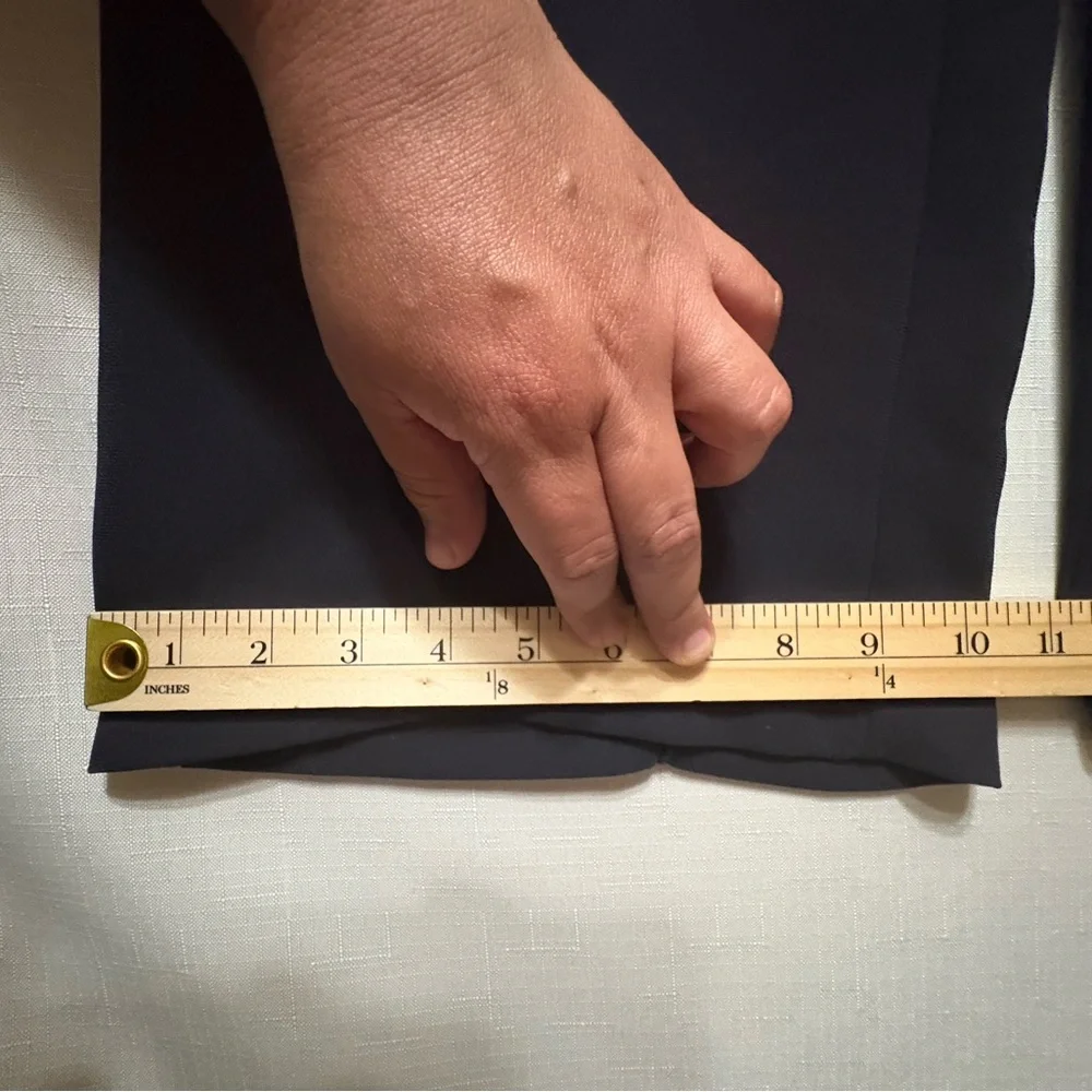 IPEKYOL Navy Women's Trousers,sise 8 - Picture 8 of 15